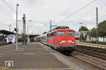115 448 fährt mit PbZ 2470 nach Dortmund durch Wuppertal-Oberbarmen. (11.07.2018) <i>Foto: Wolfgang Bügel</i>