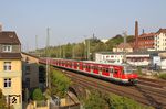 420 424 und 420 440 fahren nach der letzen Verstärkungsleistung auf der S 68 (Langenfeld/Rhld - Wuppertal-Vohwinkel) zur Abstellung nach Wuppertal-Langerfeld. (22.08.2018) <i>Foto: Wolfgang Bügel</i>
