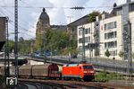 152 027 mit EZ 51491 (Gremberg - Hagen-Vorhalle) in Wuppertal Hbf.  (31.08.2018) <i>Foto: Wolfgang Bügel</i>