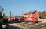 146 223 fährt mit einem Regionalexpress nach Ulm durch Beimerstetten. (29.09.2018) <i>Foto: Joachim Schmidt</i>