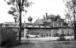Das stattliche Empfangsgebäude von Waren an der Müritz an der Strecke Berlin - Rostock. (1928) <i>Foto: RVM</i>
