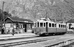 Tw 3 im Endpunkt Bignasco der Maggiatalbahn aus Locarno. (10.10.1964) <i>Foto: Gerd Wolff</i>