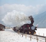Der Silvesterzug erreicht Aschau. (31.12.1984) <i>Foto: Joachim Schmidt</i>