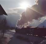 Abschied vom Silvesterzug im winterlichen Zillertal vor Mayrhofen. (31.12.1984) <i>Foto: Joachim Schmidt</i>