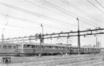 ET 32 201 im Gleisvorfeld des Münchener Hauptbahnhofs. (1950) <i>Foto: Günter Scheingraber</i>