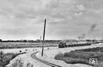 Beim Bau des 34 km langen Havelkanals (Foto) zwischen Mai 1951 und Juni 1952 wurden für den Transport des Erdaushubs und der Baustoffe zwischen Nieder Neuendorf und Paretz fast ausschließlich die neuen LKM-70PS-Tenderloks des Typs B-n2 eingesetzt.  (1951) <i>Foto: Slg. Eisenbahnstiftung</i>