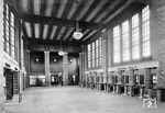 Innenaufnahme des neuen Flensburger Bahnhofs, eingeweiht am 01. Februar 1927. (1927) <i>Foto: RVM</i>