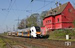 462 016 als DLr 93357 nach Emmerich auf Personalschulungsfahrt auf der Güterzugstrecke am ehemaligen Bahnhof Lintorf, dort wo er später garantiert nicht fahren wird. (10.04.2019) <i>Foto: Wolfgang Bügel</i>