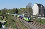 193 827 mit FLX 1802 nach Hamburg in Essen-Kray Nord. (18.04.2019) <i>Foto: Marcus Henschel</i>
