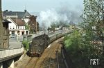 Pünktlich um 7.15 Uhr verlässt 044 678 mit Lr 34035 nach Bad Harzburg den Bahnhof Goslar. (17.05.1976) <i>Foto: Prof. Dr. Willi Hager</i>