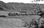 Einen Tag später hatte 144 056 den Personenzug aus Lauda bei Eubigheim am Haken. (06.1976) <i>Foto: Burkhard Wollny</i>