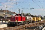 290 008 der Railsystems GmbH aus Hörselberg-Hainich mit DGS 59981 (Brühl-Vochem - Hagen Gbf) in Solingen Hbf. (03.07.2019) <i>Foto: Joachim Bügel</i>