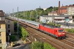 120 133 als Schlusslok am IC 2022 (Frankfurt/M Hbf - Hamburg-Altona) in Wuppertal-Unterbarmen. (16.07.2019) <i>Foto: Wolfgang Bügel</i>