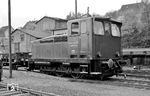 Diesellok V 1 der Birkenfelder Eisenbahn. Der 1956 bei Jung gebaute C-Kuppler hatte eine Leistung von 320 PS und wog 36 t.  (20.05.1970) <i>Foto: Gerd Wolff</i>