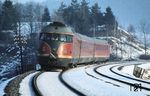 Ein 613 als E 3530 nach Kreiensen bei Orxhausen. (01.02.1981) <i>Foto: Prof. Dr. Willi Hager</i>
