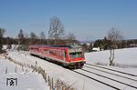 628 540 als RB 30783 (Wuppertal Hbf - Solingen Hbf) kurz vor Remscheid-Lennep. (10.02.2013) <i>Foto: Zeno Pillmann</i>