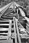 Schäden an der Eistalbrücke durch Tieffliegerangriffe im Jahr 1944. (1945) <i>Foto: RBD Mainz, Slg. W. Löckel</i>