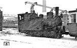 Bei dem C-Kuppler im Osteroder Schneegestöber handel es sich um die im Jahr 1899 von Henschel gebaute Lok 5. Bei Indienststellung trug sie den Namen "Förste". (04.02.1961) <i>Foto: Gerd Wolff</i>