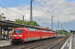 Der diesmal nur aus Lokomotiven (101 086 + 101 136 + 101 050 + 111 197) bestehende PbZ 2471 nach Frankfurt/M in Solingen Hbf. (02.05.2020) <i>Foto: Joachim Bügel</i>