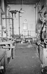 Eine Werkstatt in den behelfsmäßigen Räumlichkeiten des Bww Ludwigshafen. (06.02.1957) <i>Foto: BD Mainz, Slg. W. Löckel</i>