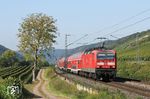 143 837 (mit 143 168 am Zugschluss) mit RB 12217 (Trier - Koblenz) bei Pommern/Mosel. (25.09.2011) <i>Foto: Marvin Christ</i>