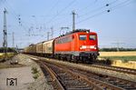 140 613 mit einem Güterzug bei Limburgerhof. (13.08.2003) <i>Foto: Thomas Konz</i>