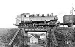 86 203 vom Bw Wuppertal-Steinbeck mit einem Nahgüterzug bei Radevormwald. (20.04.1935) <i>Foto: DLA Darmstadt (Bellingrodt)</i>