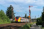 1440 168 der Hessischen Landesbahn (HLB) als RB 28617 (Frankfurt - Laufach) bei Hanau. (13.06.2020) <i>Foto: Marvin Christ</i>