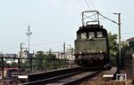 194 179 als Lz 87508 auf dem Weg nach Bad Homburg in Frankfurt Ftg. (09.08.1983) <i>Foto: A. Wagner</i>