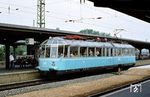 Drei Tage später fuhr 491 001 von Hamburg-Altona zurück nach München und machte wieder einen kurzen Zwischenstopp in Göttingen. (26.09.1980) <i>Foto: Prof. Dr. Willi Hager</i>