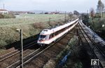 403 005/006 als Messesonderzug M 1191 bei Göttingen-Leineberg. (19.04.1980) <i>Foto: Prof. Dr. Willi Hager</i>