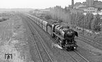 044 456 mit einem der zahlreichen Kohlenzüge nach Berlin (Gdg 47497) in Broitzem nahe Braunschweig. (12.05.1972) <i>Foto: Burkhard Wollny</i>