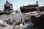 Ergebnis eines amerikanischen Luftangriffs auf den Bahnhof Florenz Santa Maria Novella.  (08.1944) <i>Foto: Walter Hollnagel</i>