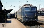 Zuvor hatte 110 237 den E 4729 aus Stuttgart nach Schorndorf gebracht. Dort erfolgte der Lokwechsel auf 078 323. (08.1969) <i>Foto: Dieter Junker</i>