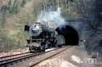 023 041 mit P 2456 nach Trier am Reilerhals-Tunnel zwischen Pünderich und Bengel. (04.1972) <i>Foto: Manfred van Kampen</i>