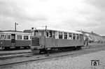 T 23 (AEG, Baujahr 1925) kam 1957 von der Rendsburger Kreisbahn nach Sylt und wurde 1972 an die JHS Geilenkirchen verkauft. (13.05.1961) <i>Foto: Helmut Röth</i>