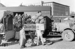 Umladung von Kartoffeln im Güterbahnhof von Berlin-Pankow.  (1942) <i>Foto: RVM (Ittenbach)</i>