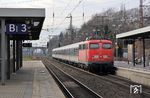 GfF 115 459 schiebt den NX-Ersatzzug RB 32517 nach Bonn aus Wuppertal-Vohwinkel. (15.01.2021) <i>Foto: Wolfgang Bügel</i>