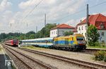 ER 20-013 (223 013) vor ALX 94139 und 423 347 als S 6473 im Bahnhof Geltendorf. (08.06.2018) <i>Foto: Stefan von Lossow</i>