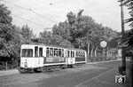 Tw 15 mit Bw 514 auf der Linie 16 nach Feudenheim am Lindenhof in Mannheim. (25.08.1962) <i>Foto: Helmut Röth</i>