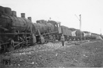 Zusammenstoß zweier Züge nach einem deutschen Bombenangriff auf den Bahnhof Grodziska (Polen).  (1939) <i>Foto: Privat</i>