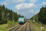 223 064 mit dem bis Ende 2020 verkehrenden "Arriva-Länderbahn-Express" (Alex) 84140 bei Grafrath, westlich von Fürstenfeldbruck. (05.05.2017) <i>Foto: Stefan von Lossow</i>