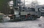 Das Bild zeigt wahrscheinlich die letzte von Jung gebaute Dampflok, die am 09.12.1964 an die Röchling Stahlwerke in Völklingen geliefert wurde. (1971) <i>Foto: Robin Fell</i>