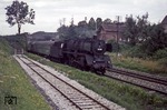 03 188 (Bw Ulm) mit einem Schnellzug bei Ulm-Donautal. (08.1964) <i>Foto: John Carter</i>