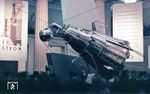 Ein besonders Highlight vom "großen Bruder" wurde auf der Leipziger Messe 1959 gezeigt: Es waren Nachbauten von Sputnik 1 und 3, die im Oktober 1957 bzw. Mai 1958 die Erde umkreisten. Sputnik 1 bewegte sich auf seiner Umlaufbahn in etwa 96 Minuten einmal um die Erde. Er verglühte 92 Tage nach dem Start, als er wieder in tiefere Schichten der Erdatmosphäre eintrat. Sputnik 3 sollte eigentlich als erster sowjetischer Satellit ins Weltall starten, der Start schlug aber fehl und wurde am 15. Mai 1958 mit einem Ersatzsatelliten wiederholt. (03.1959) <i>Foto: Joachim Claus</i>