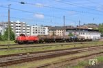 265 024 mit dem dürftigen Rest des Wuppertaler Güterverkehrs als EZK 54490 nach Köln-Kalk Nord in Wuppertal-Steinbeck. (28.05.2021) <i>Foto: Wolfgang Bügel</i>