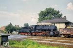 55 4755 vom Bw Hohenbudberg rangiert im Bahnhof Moers. (26.08.1968) <i>Foto: Robin Fell</i>