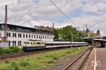 111 174 mit NX-Ersatzzug RB 32517 nach Bonn Hbf in Wuppertal-Steinbeck. (02.07.2021) <i>Foto: Zeno Pillmann</i>