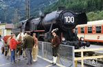 Feierlichkeiten zum 100 jährigen Arlberg-Jubiläum in Landeck mit 52.1198. (22.09.1984) <i>Foto: A. Wagner</i>