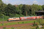 111 111 wird mit Ersatzzug RB 91982 aus Köln gleich den Bahnhof Wuppertal-Vohwinkel erreichen. (13.09.2021) <i>Foto: Wolfgang Bügel</i>